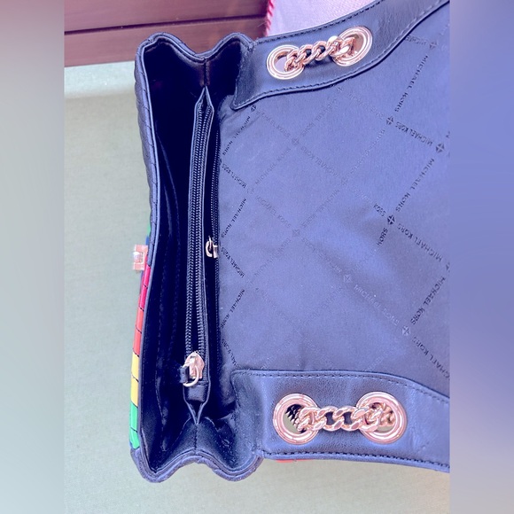 Michael Kors Leather Quilted Crossbody Bag - Picture 7 of 8